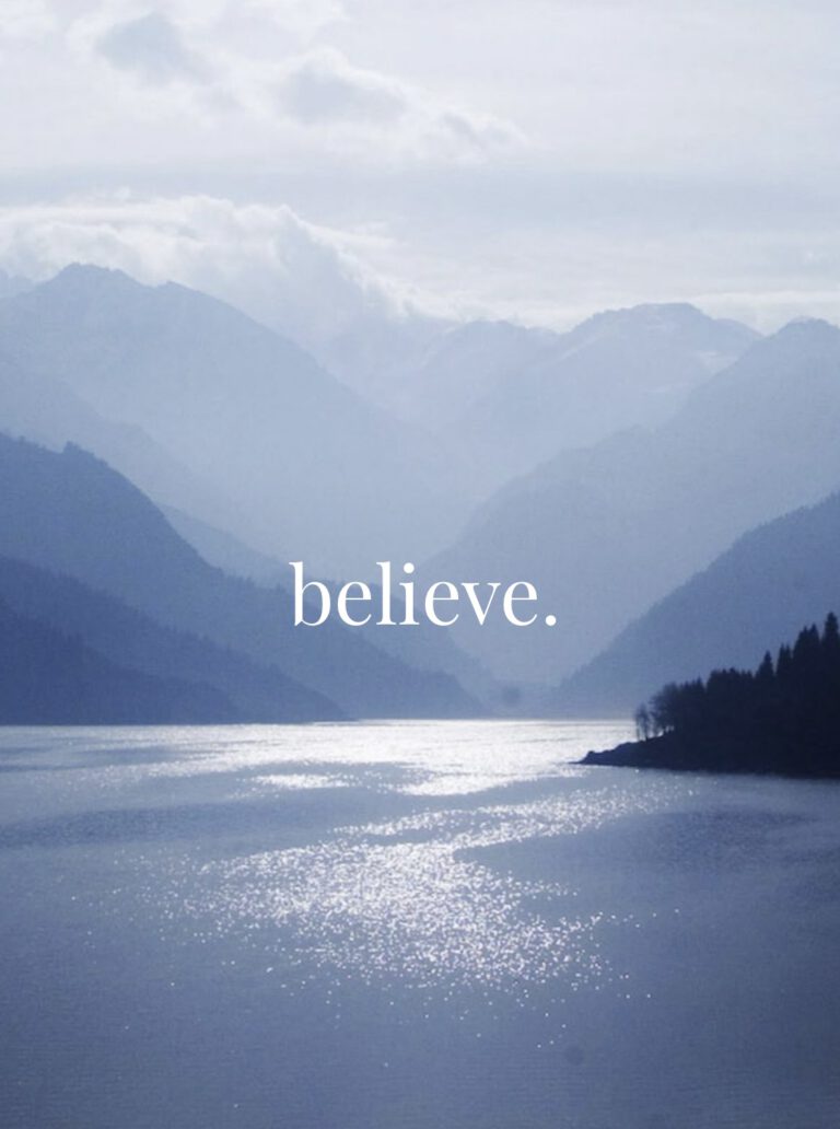 Glaube versetzt Berge